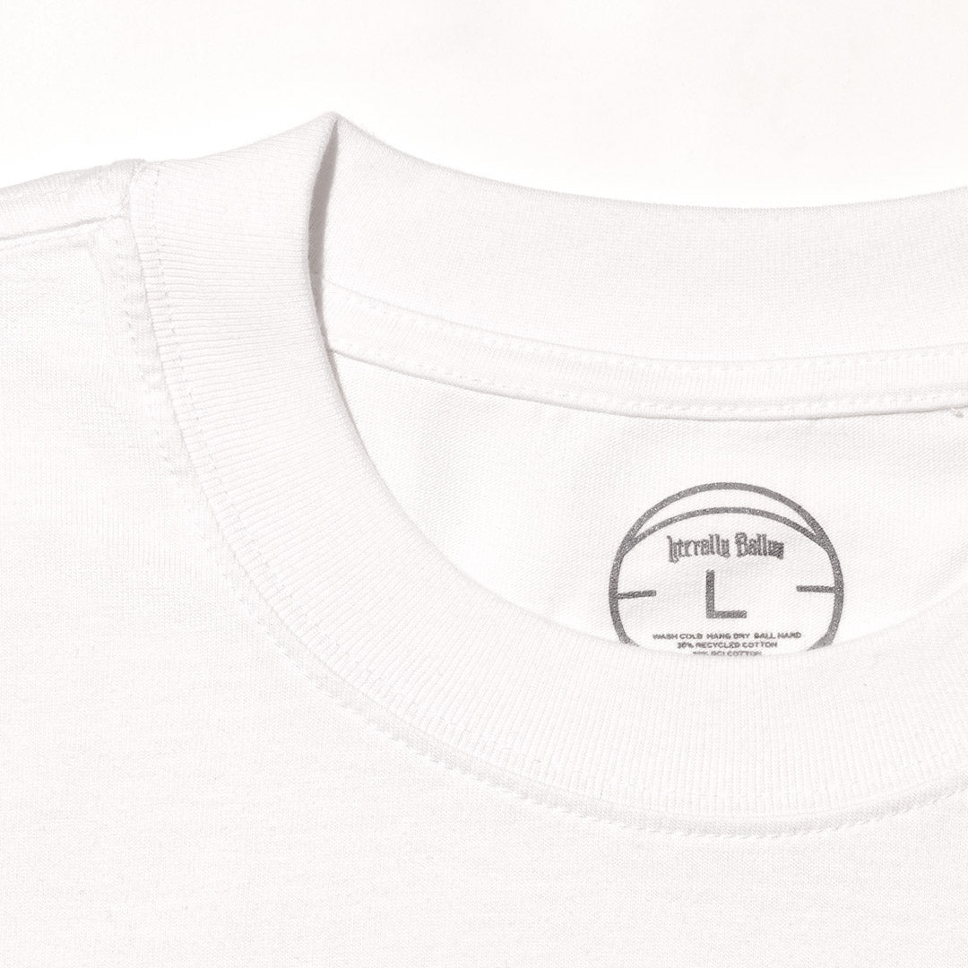 Crystal Swish T-Shirt- White